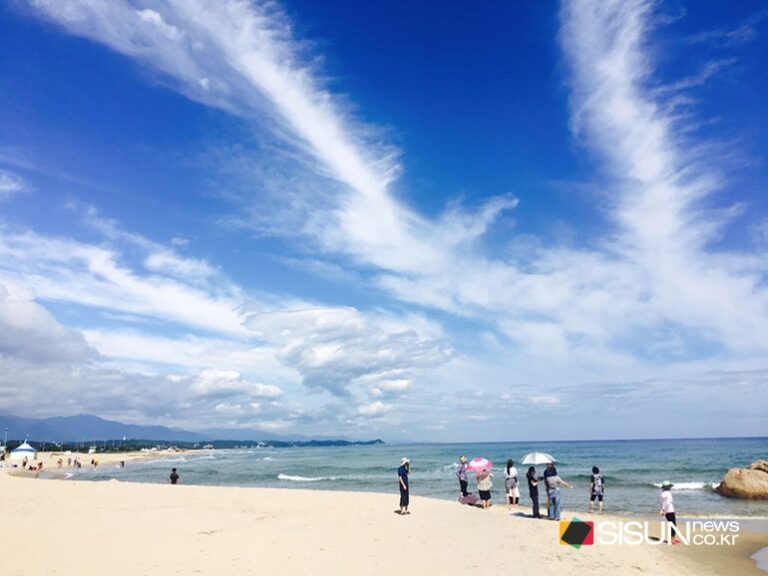 강원도 해변 풍경