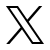 트위터 X 아이콘