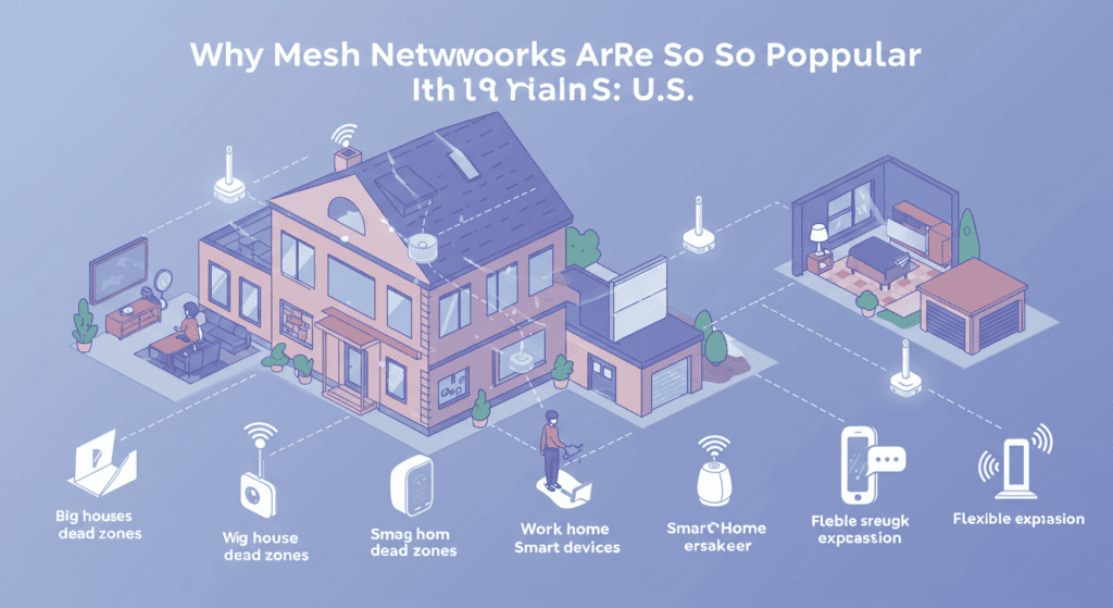 Mesh Networks, 메쉬 네트워크, ai 이미지