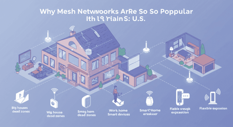 Mesh Networks, 메쉬 네트워크, ai 이미지