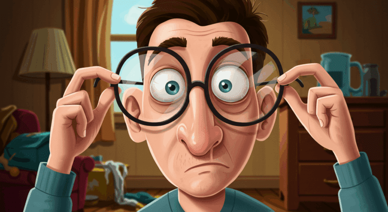 노안 수술, ai 생성 이미지