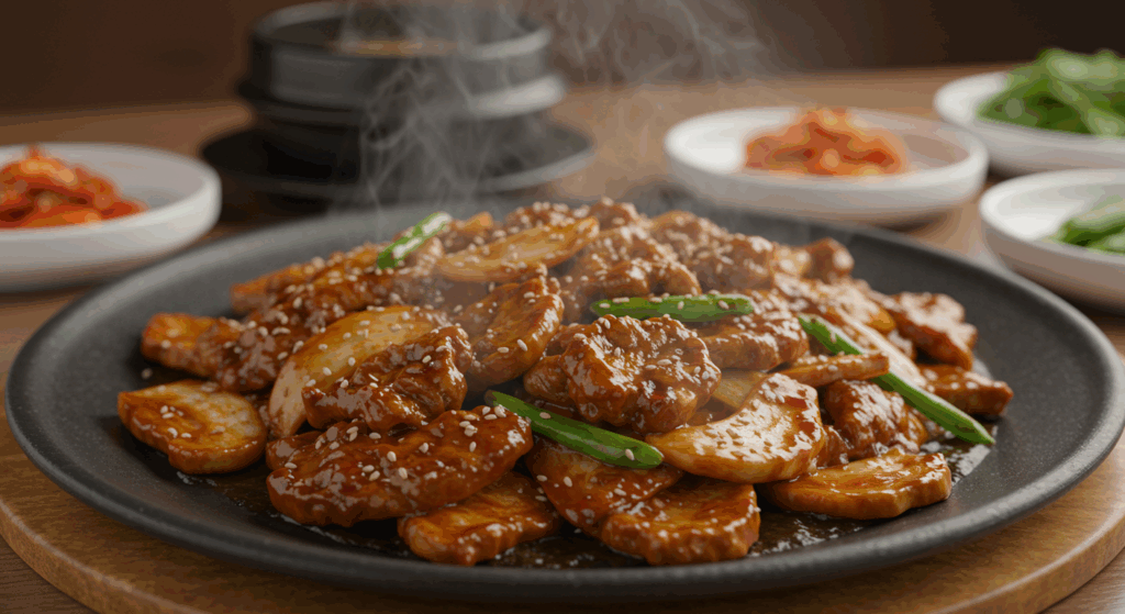 제육볶음 ai 생성 이미지