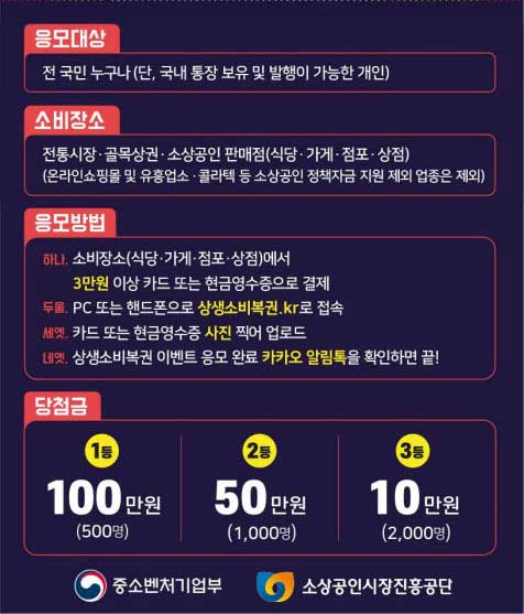 상생소비복권 내용