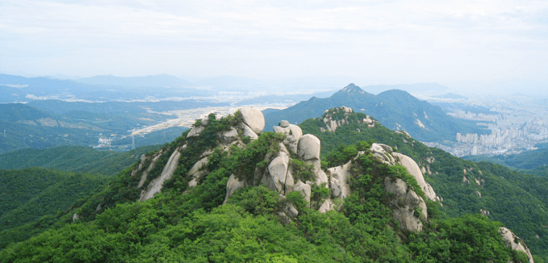 수락산, 정상의 모습