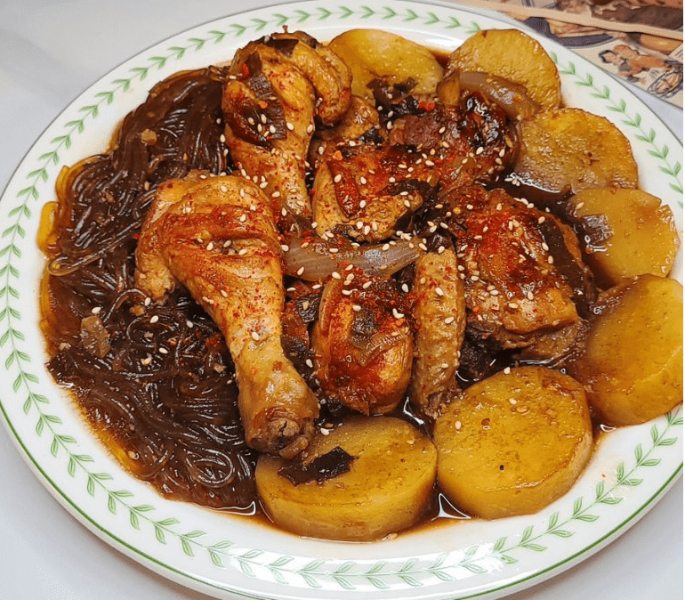 Jjimdak, Korean Recipe, food