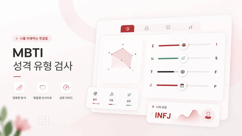 MBTI 테스트, 무료 MBTI 검사, MBTI 성격유형, MBTI 궁합