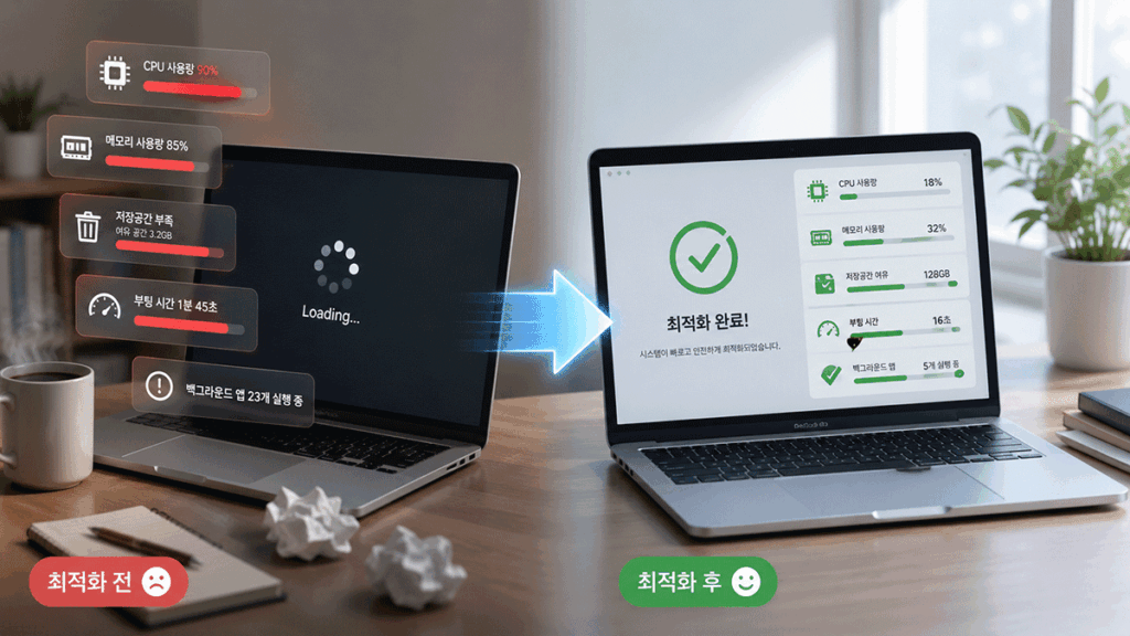 컴퓨터 속도 빠르게, 컴퓨터 속도, PC 성능 향상