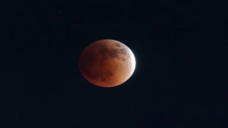 Blood moon total lunar eclipse night: NASA deep partial, not totality
