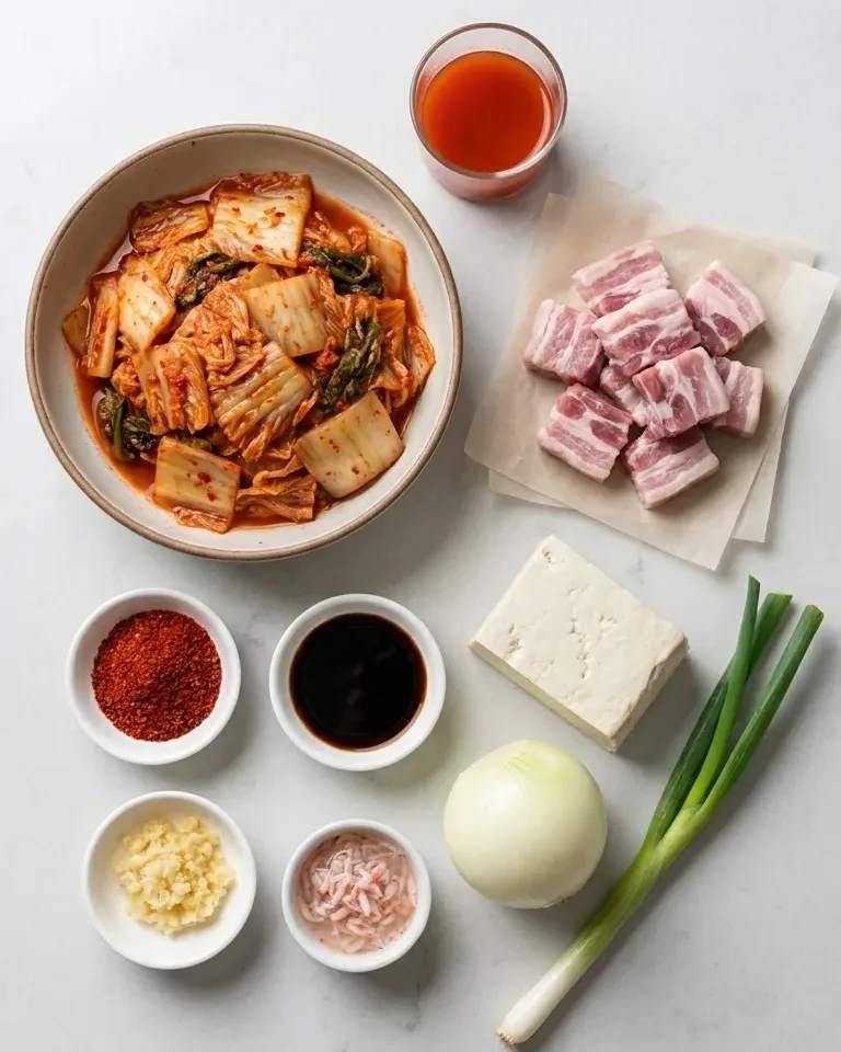 kimchi jjigae recipe ingredients