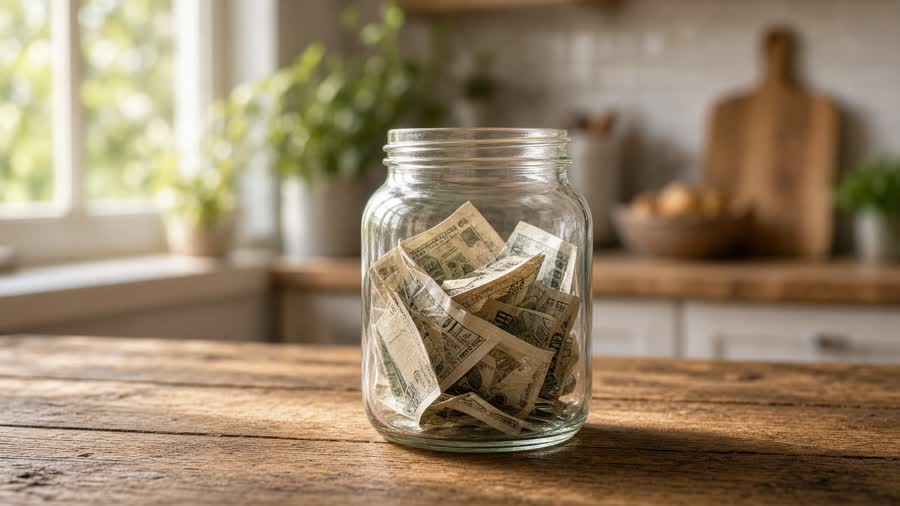 emergency fund cash jar