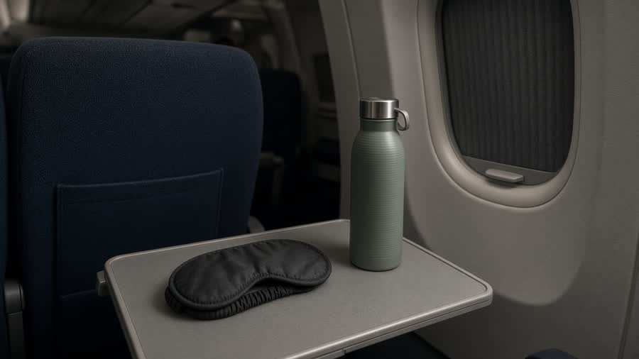 flight sleep mask water