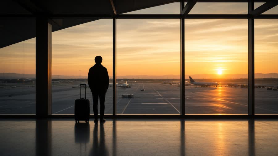 how to beat jet lag sunrise window